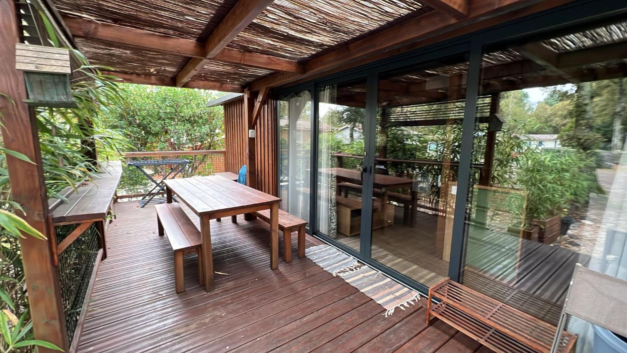 Chalet 2020 Camping 4 Etoiles Bassin D'Arcachon La Teste מראה חיצוני תמונה